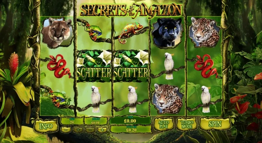 Secrets of the Amazon Slot